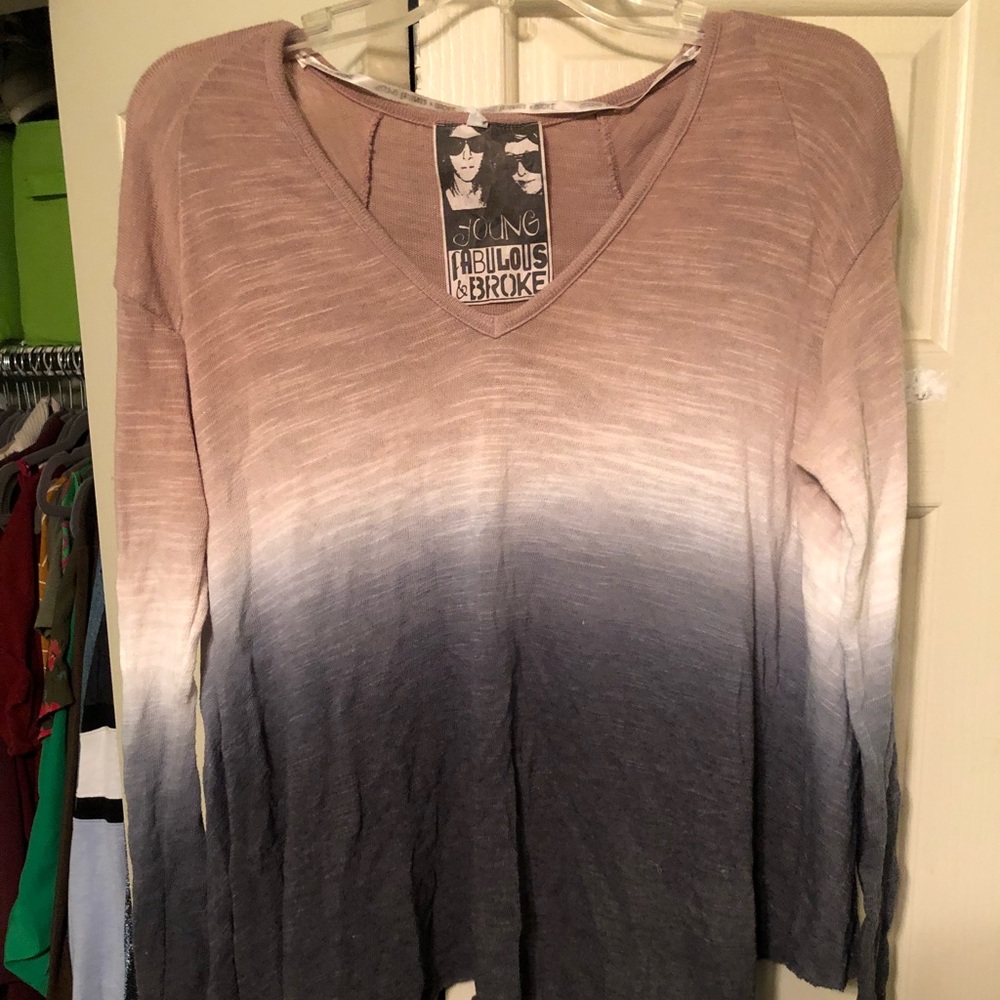 Ombré sweater